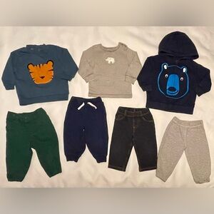 7pc baby fall/winter bundle 9mo